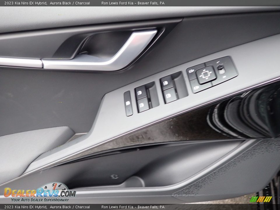 2023 Kia Niro EX Hybrid Aurora Black / Charcoal Photo #15