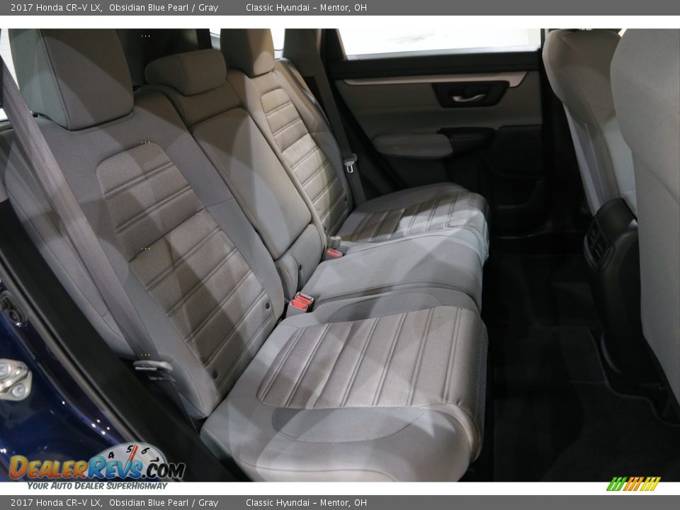 2017 Honda CR-V LX Obsidian Blue Pearl / Gray Photo #16