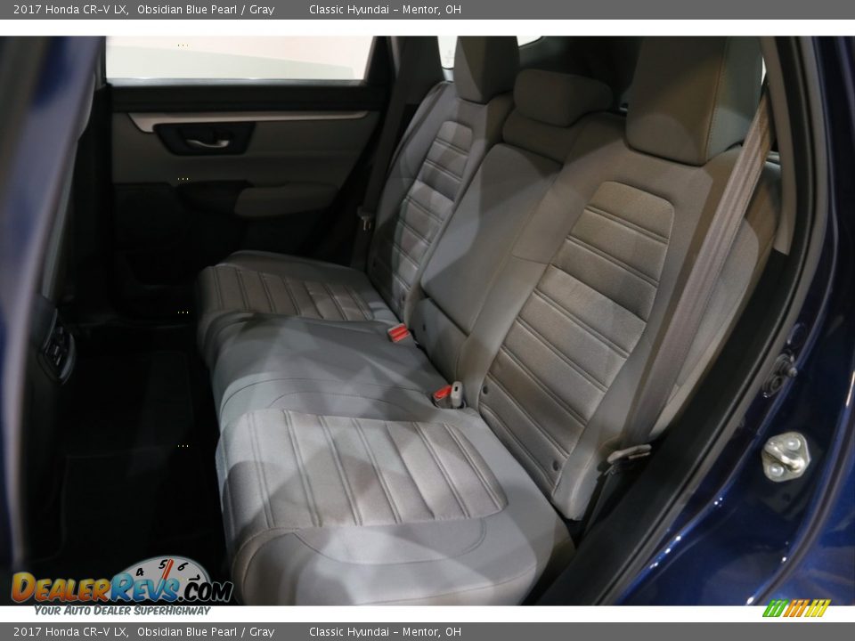 2017 Honda CR-V LX Obsidian Blue Pearl / Gray Photo #17