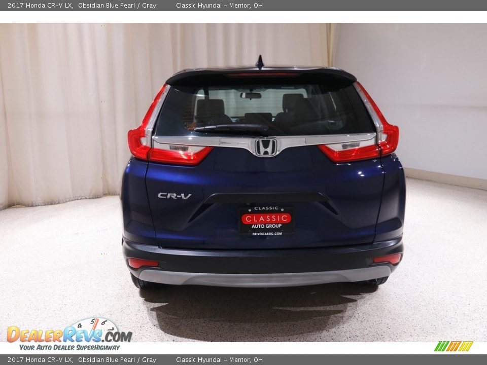 2017 Honda CR-V LX Obsidian Blue Pearl / Gray Photo #18