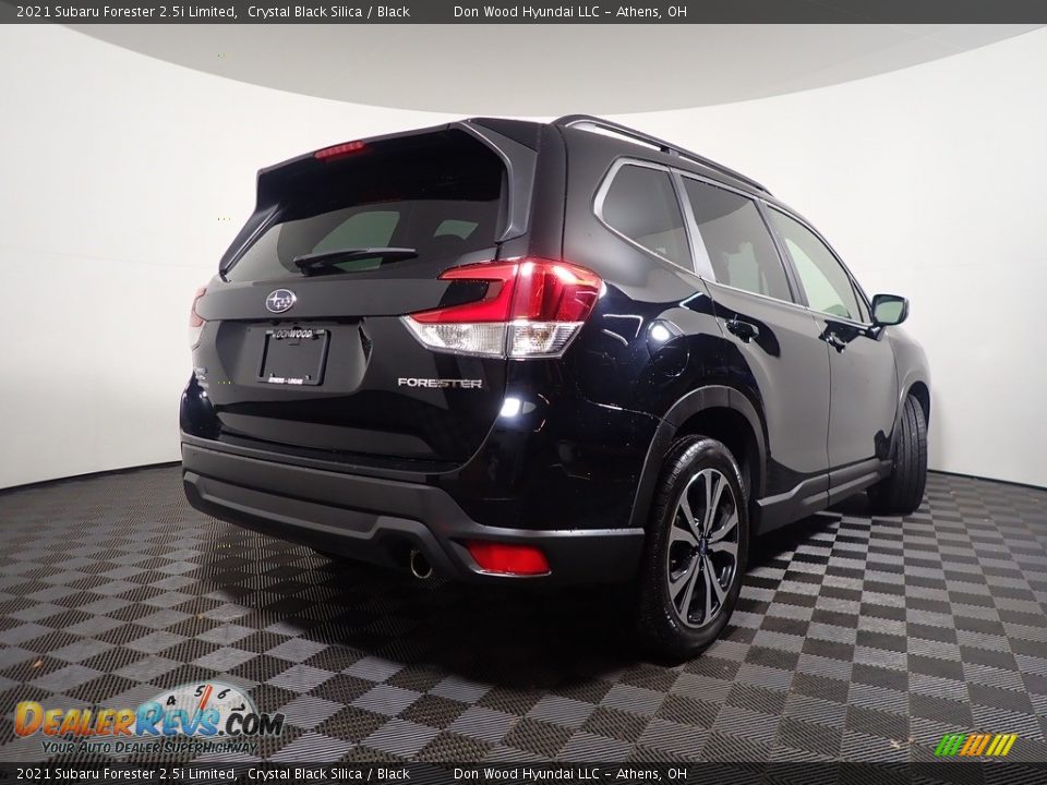 2021 Subaru Forester 2.5i Limited Crystal Black Silica / Black Photo #18