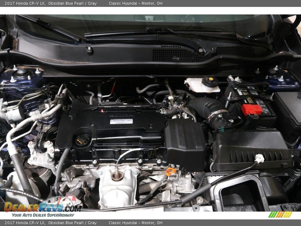 2017 Honda CR-V LX Obsidian Blue Pearl / Gray Photo #19