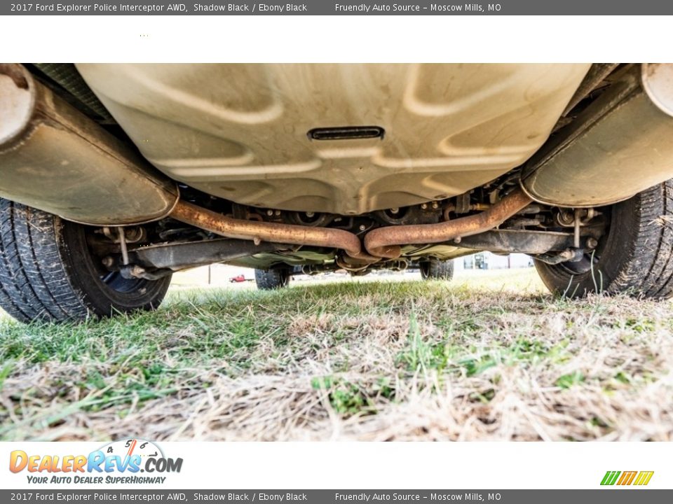 Undercarriage of 2017 Ford Explorer Police Interceptor AWD Photo #13