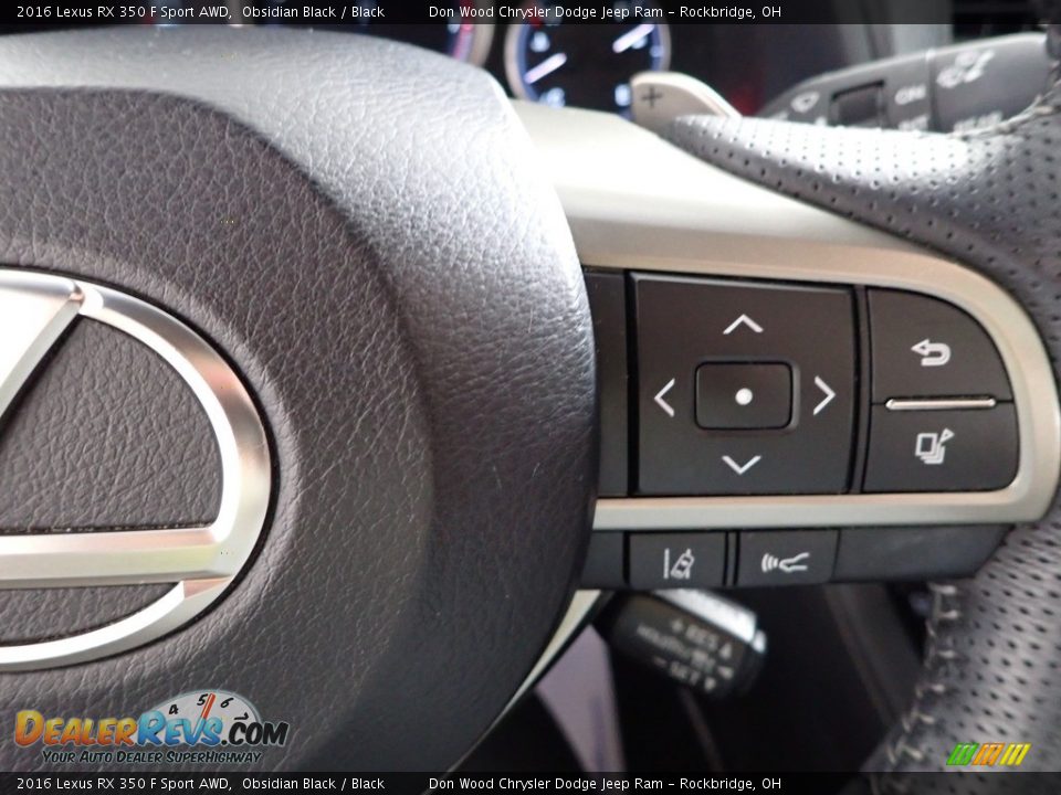 2016 Lexus RX 350 F Sport AWD Steering Wheel Photo #20