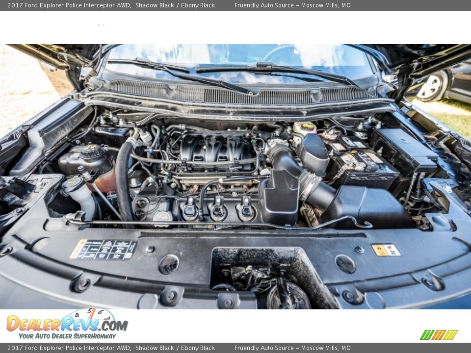 2017 Ford Explorer Police Interceptor AWD 3.7 Liter DOHC 24-Valve V6 Engine Photo #16