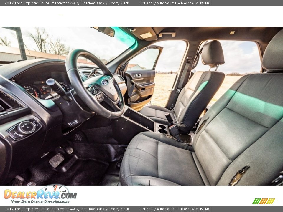 2017 Ford Explorer Police Interceptor AWD Shadow Black / Ebony Black Photo #18