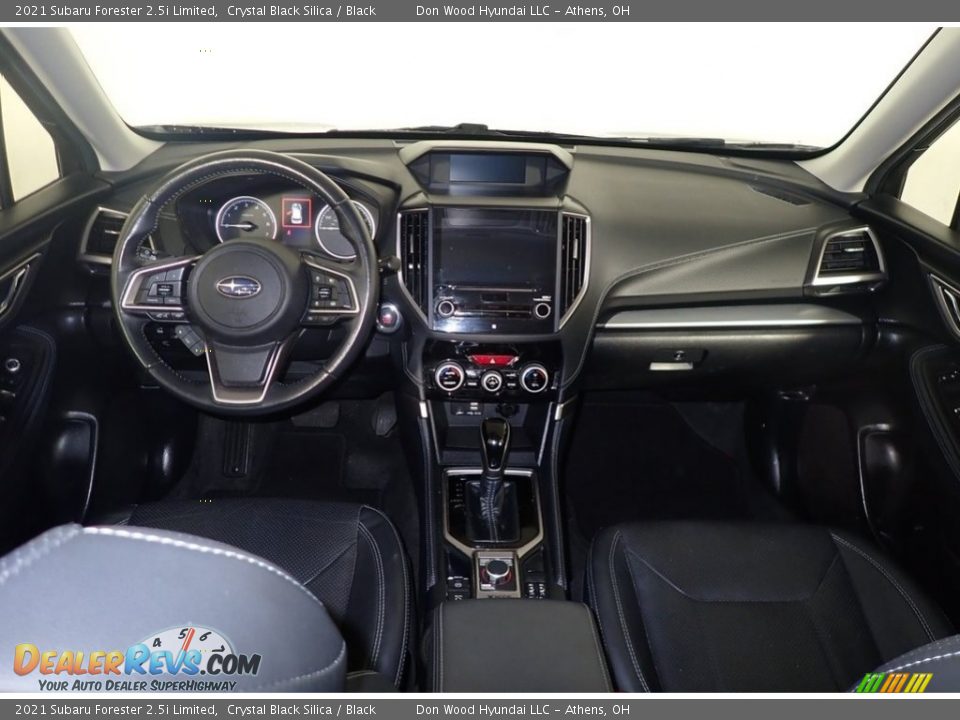 2021 Subaru Forester 2.5i Limited Crystal Black Silica / Black Photo #24