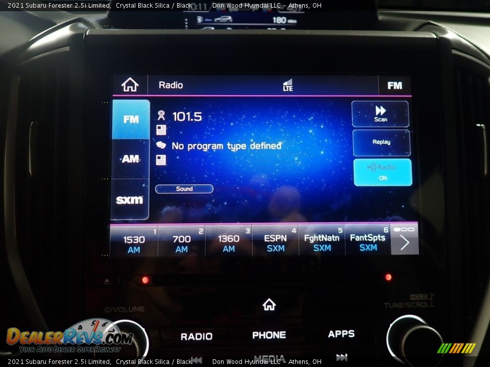 2021 Subaru Forester 2.5i Limited Crystal Black Silica / Black Photo #26