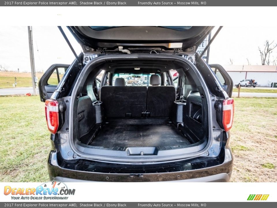 2017 Ford Explorer Police Interceptor AWD Trunk Photo #21
