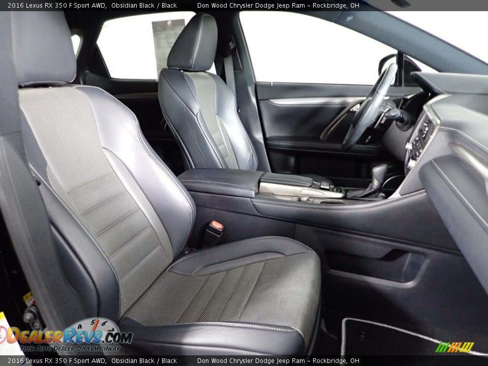 Front Seat of 2016 Lexus RX 350 F Sport AWD Photo #30