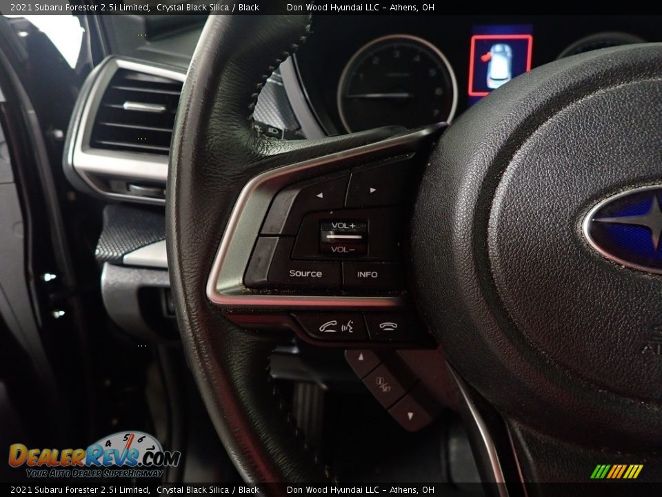 2021 Subaru Forester 2.5i Limited Crystal Black Silica / Black Photo #29