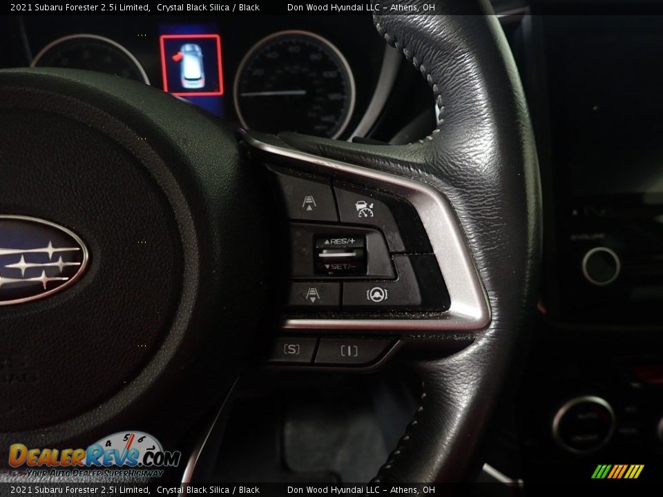 2021 Subaru Forester 2.5i Limited Crystal Black Silica / Black Photo #30