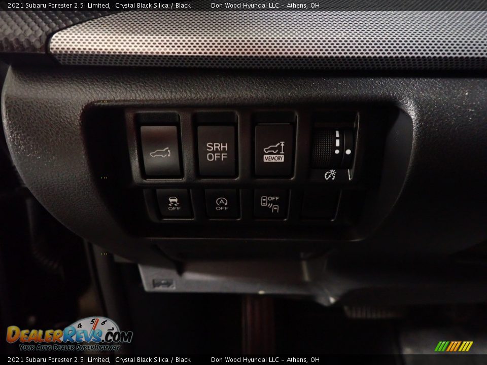 2021 Subaru Forester 2.5i Limited Crystal Black Silica / Black Photo #31