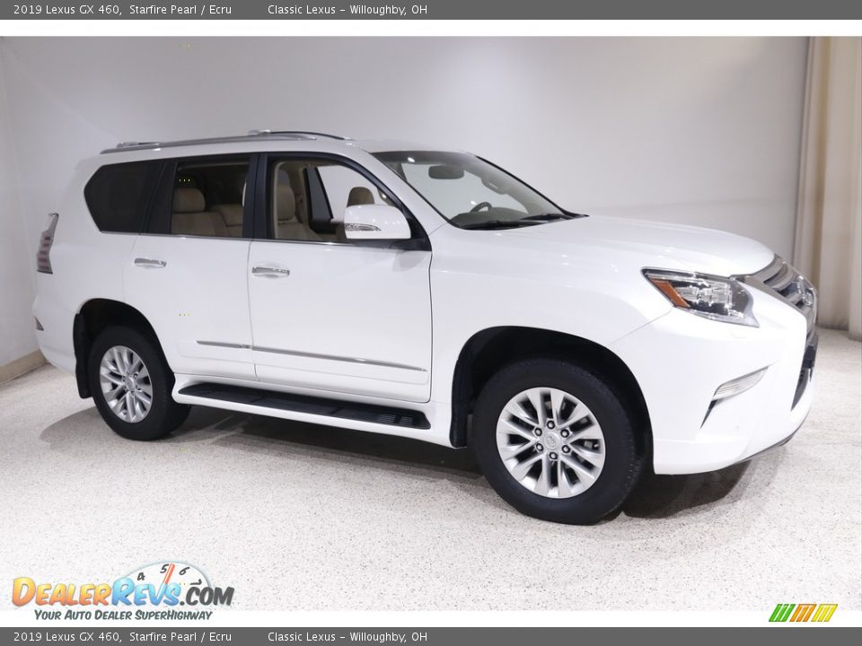 2019 Lexus GX 460 Starfire Pearl / Ecru Photo #1