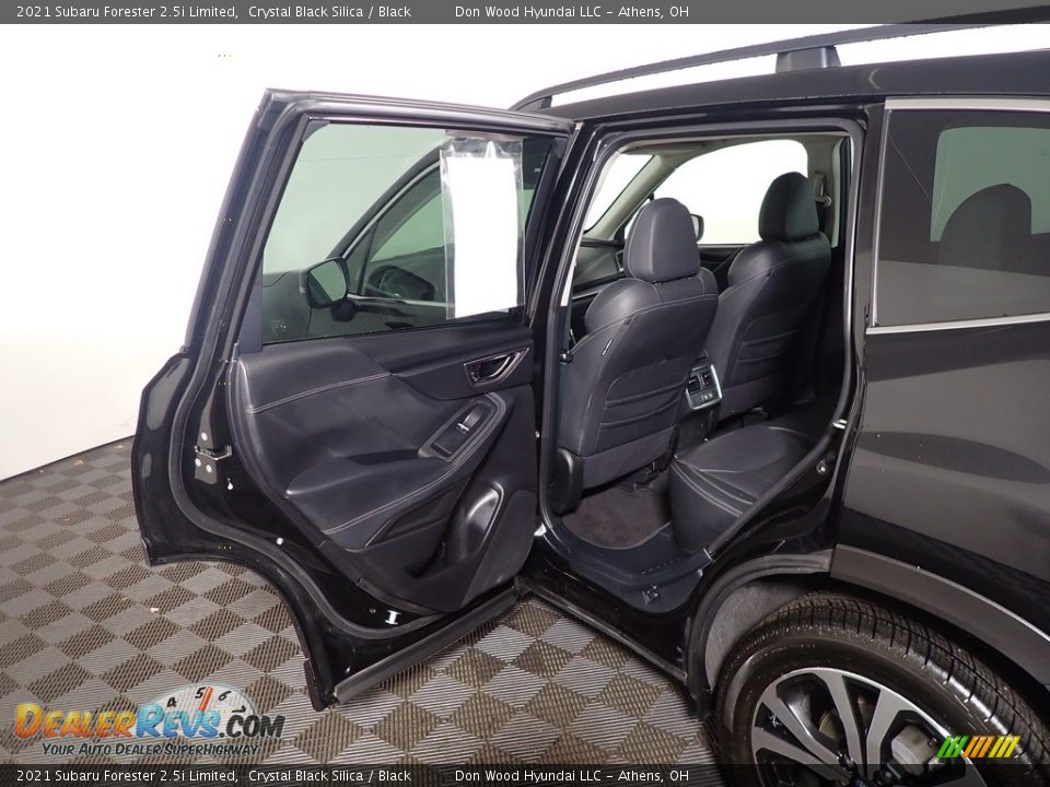 2021 Subaru Forester 2.5i Limited Crystal Black Silica / Black Photo #34
