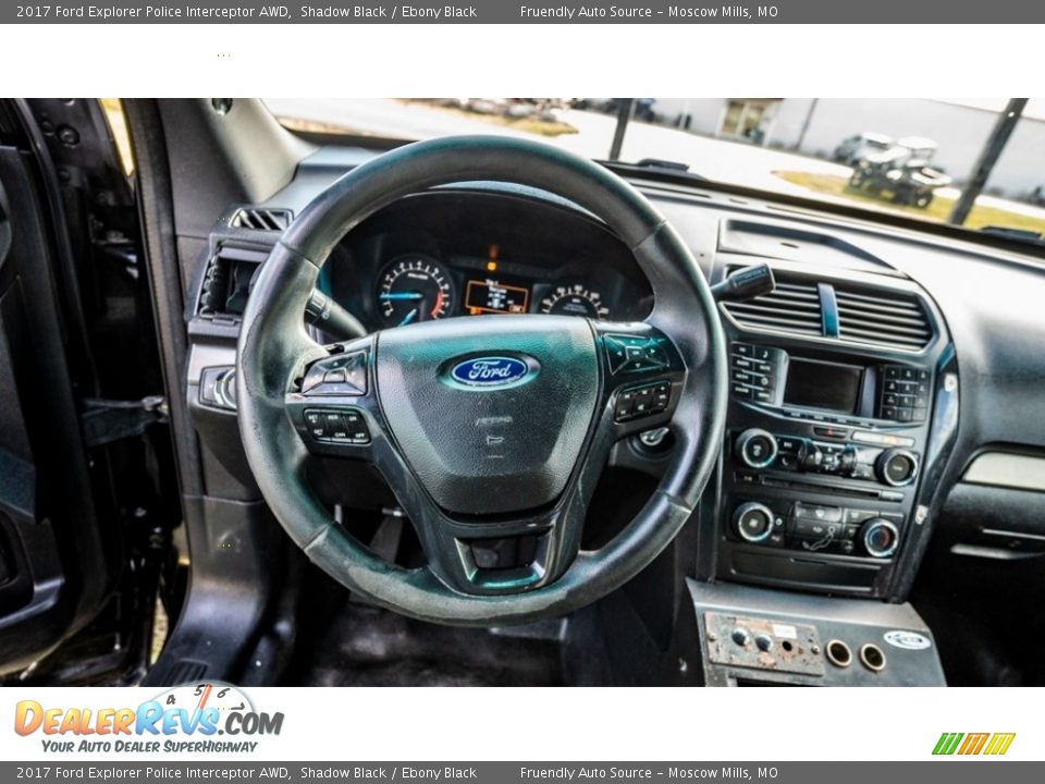 Dashboard of 2017 Ford Explorer Police Interceptor AWD Photo #27