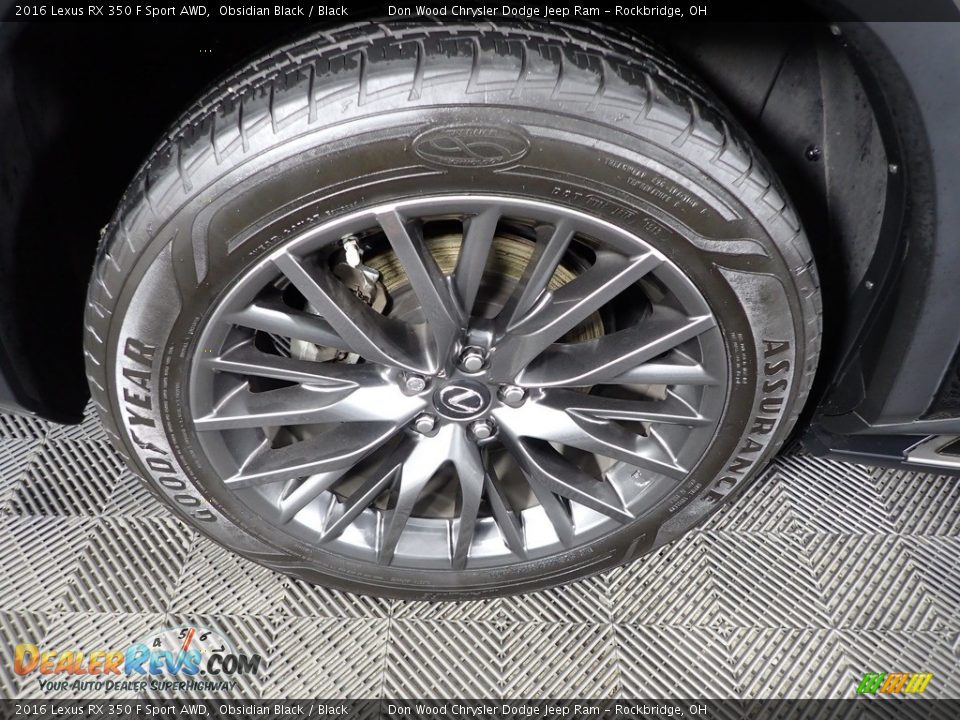 2016 Lexus RX 350 F Sport AWD Wheel Photo #35