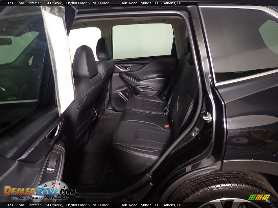 2021 Subaru Forester 2.5i Limited Crystal Black Silica / Black Photo #35