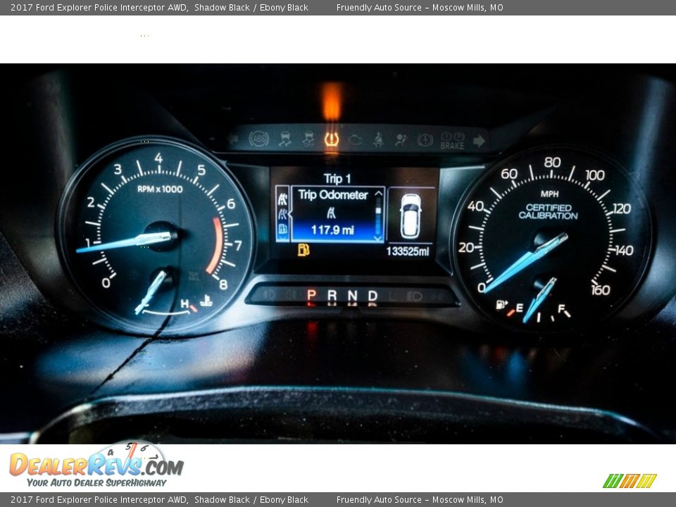 2017 Ford Explorer Police Interceptor AWD Gauges Photo #28