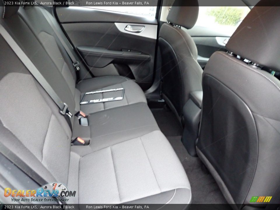 2023 Kia Forte LXS Aurora Black / Black Photo #10