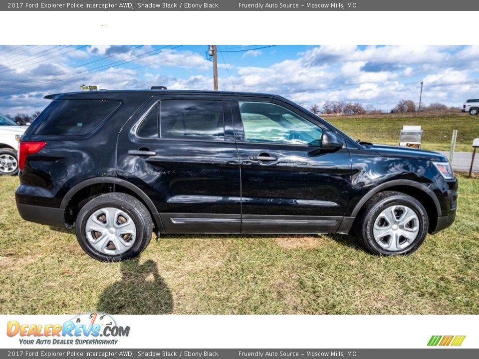 Shadow Black 2017 Ford Explorer Police Interceptor AWD Photo #3