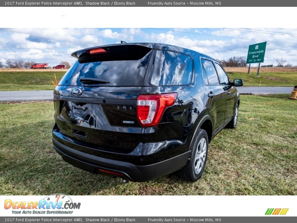 2017 Ford Explorer Police Interceptor AWD Shadow Black / Ebony Black Photo #4