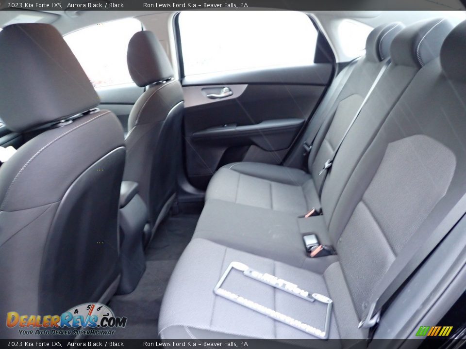 2023 Kia Forte LXS Aurora Black / Black Photo #12