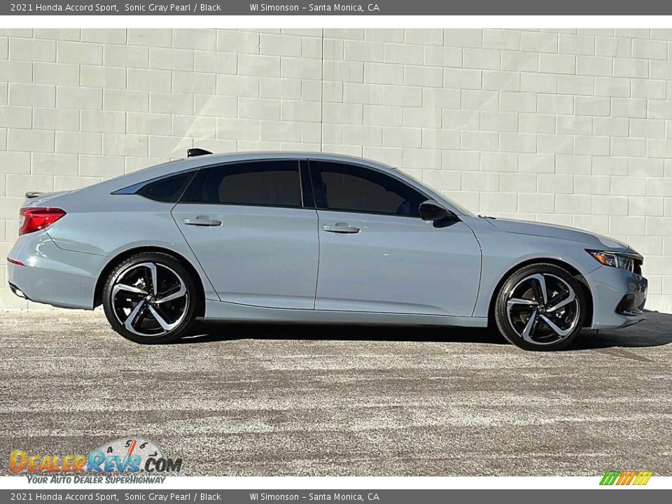 2021 Honda Accord Sport Sonic Gray Pearl / Black Photo #3