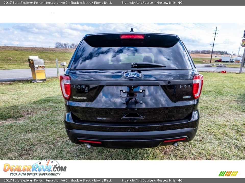2017 Ford Explorer Police Interceptor AWD Shadow Black / Ebony Black Photo #5