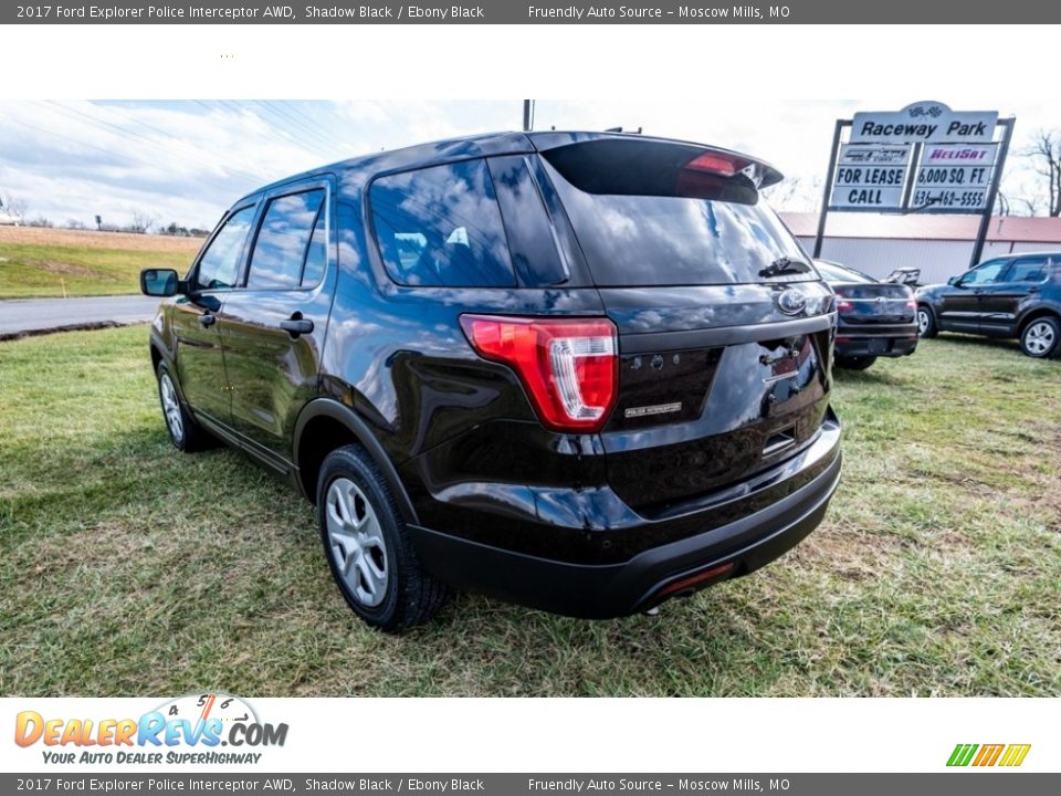 2017 Ford Explorer Police Interceptor AWD Shadow Black / Ebony Black Photo #6