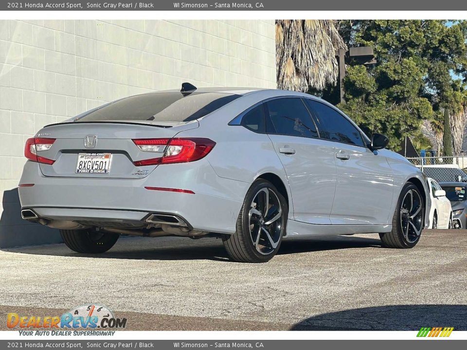 2021 Honda Accord Sport Sonic Gray Pearl / Black Photo #4