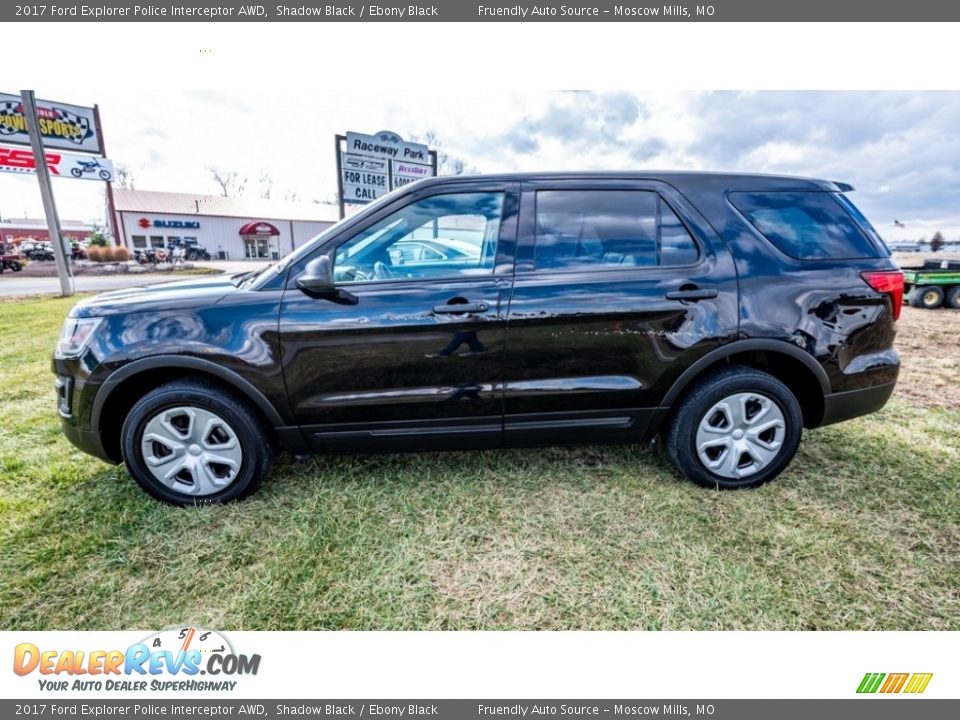 Shadow Black 2017 Ford Explorer Police Interceptor AWD Photo #7