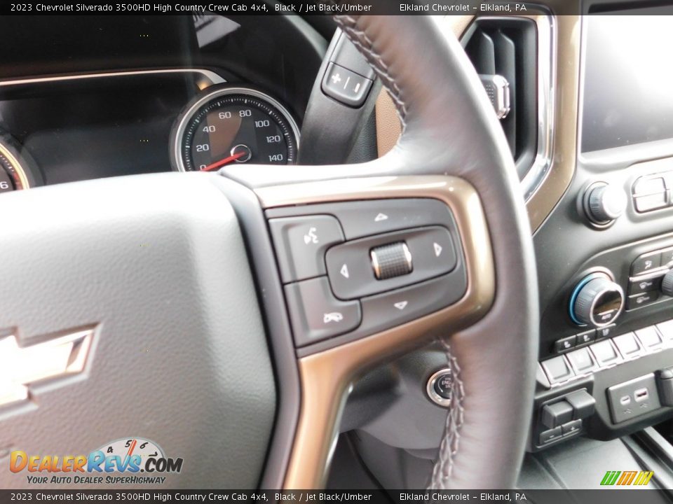 2023 Chevrolet Silverado 3500HD High Country Crew Cab 4x4 Steering Wheel Photo #25