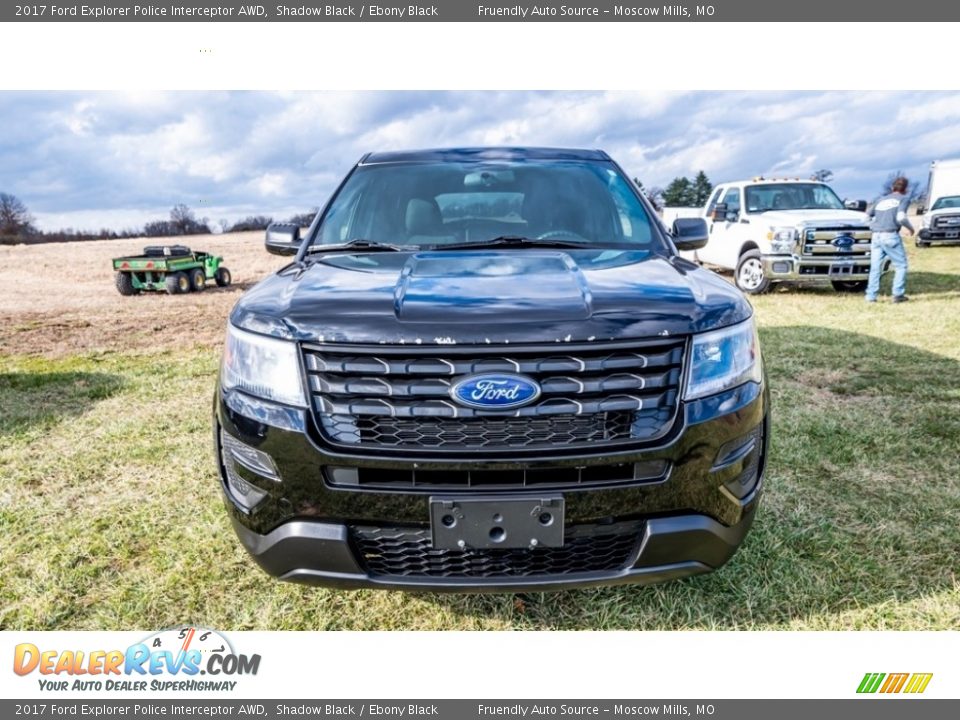 2017 Ford Explorer Police Interceptor AWD Shadow Black / Ebony Black Photo #9