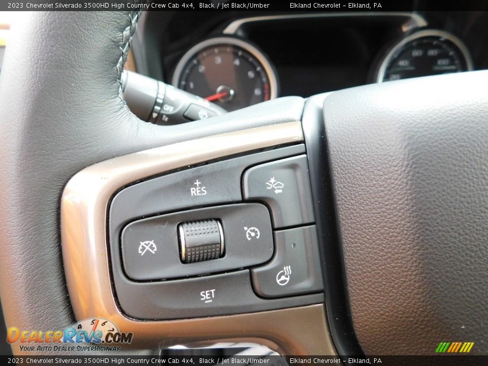 2023 Chevrolet Silverado 3500HD High Country Crew Cab 4x4 Steering Wheel Photo #26