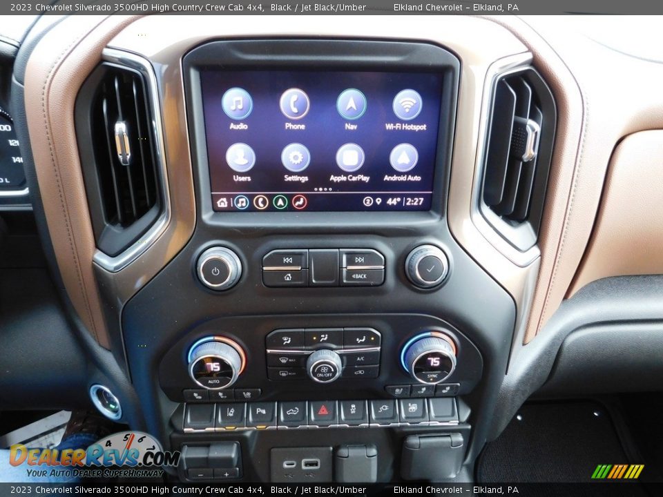 Controls of 2023 Chevrolet Silverado 3500HD High Country Crew Cab 4x4 Photo #32