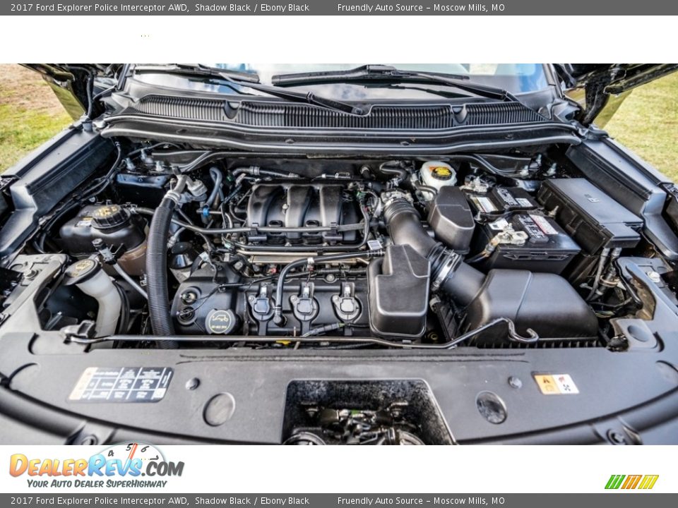 2017 Ford Explorer Police Interceptor AWD 3.7 Liter DOHC 24-Valve V6 Engine Photo #16