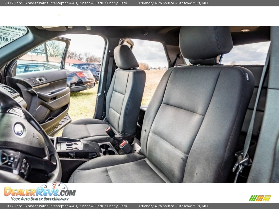 2017 Ford Explorer Police Interceptor AWD Shadow Black / Ebony Black Photo #17