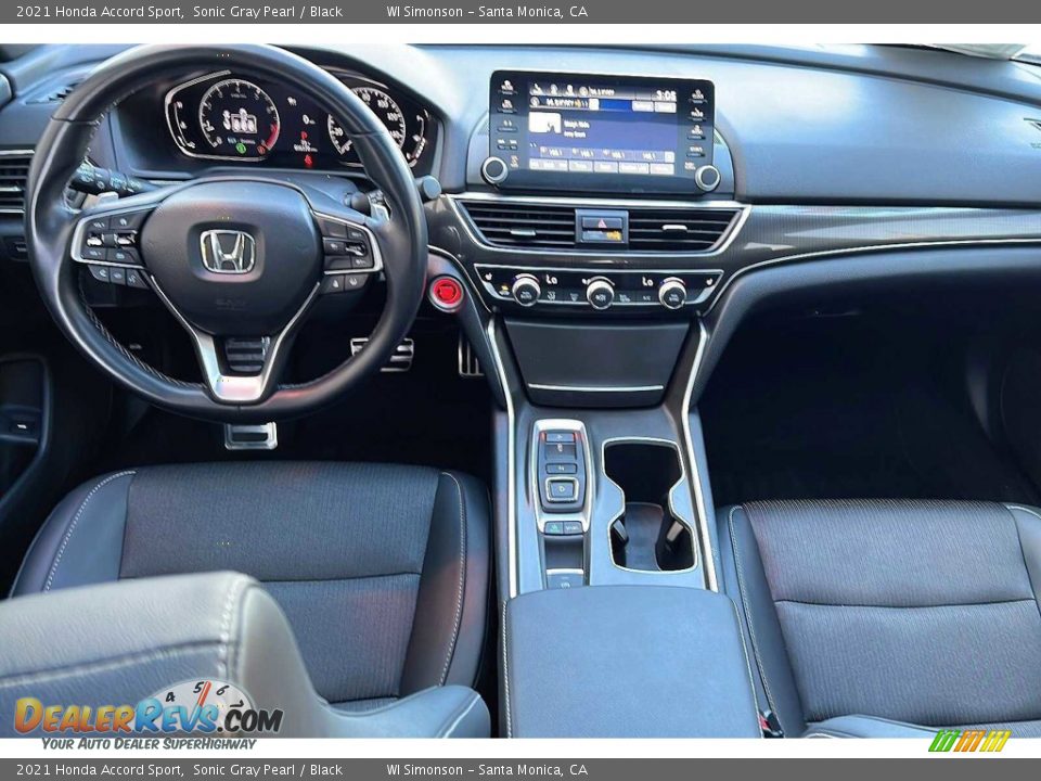 2021 Honda Accord Sport Sonic Gray Pearl / Black Photo #15