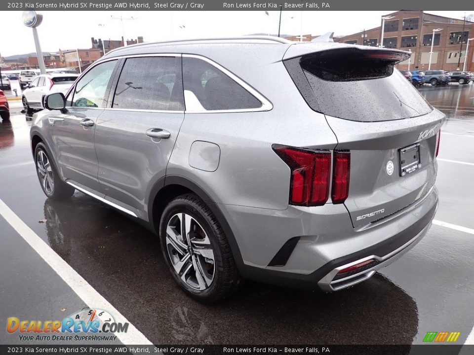 Steel Gray 2023 Kia Sorento Hybrid SX Prestige AWD Hybrid Photo #6