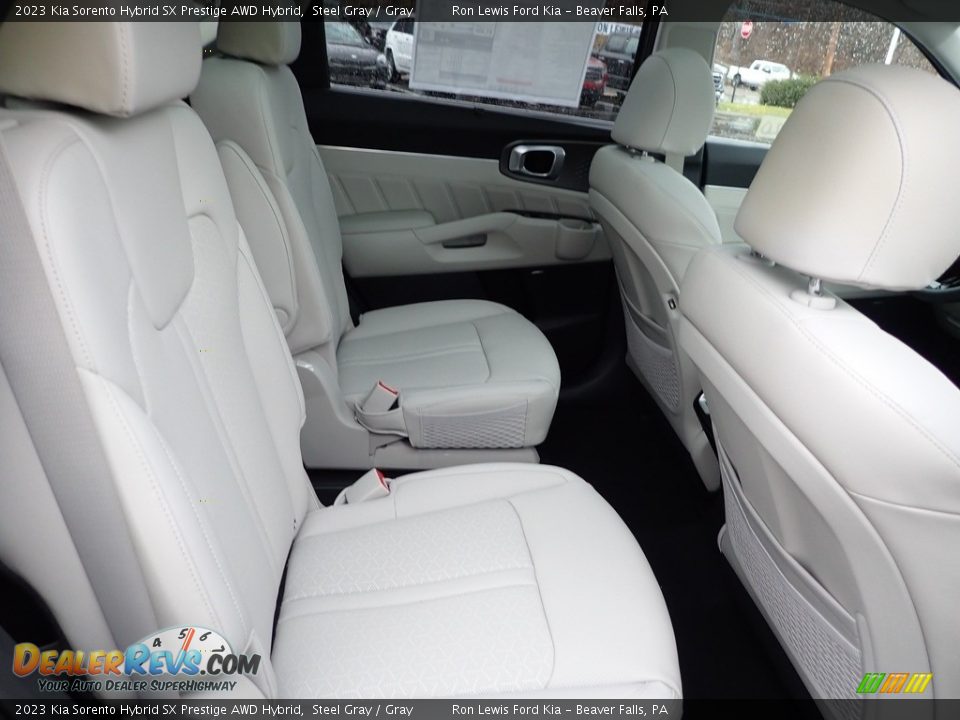 Rear Seat of 2023 Kia Sorento Hybrid SX Prestige AWD Hybrid Photo #10
