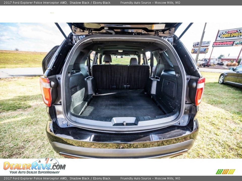 2017 Ford Explorer Police Interceptor AWD Trunk Photo #21