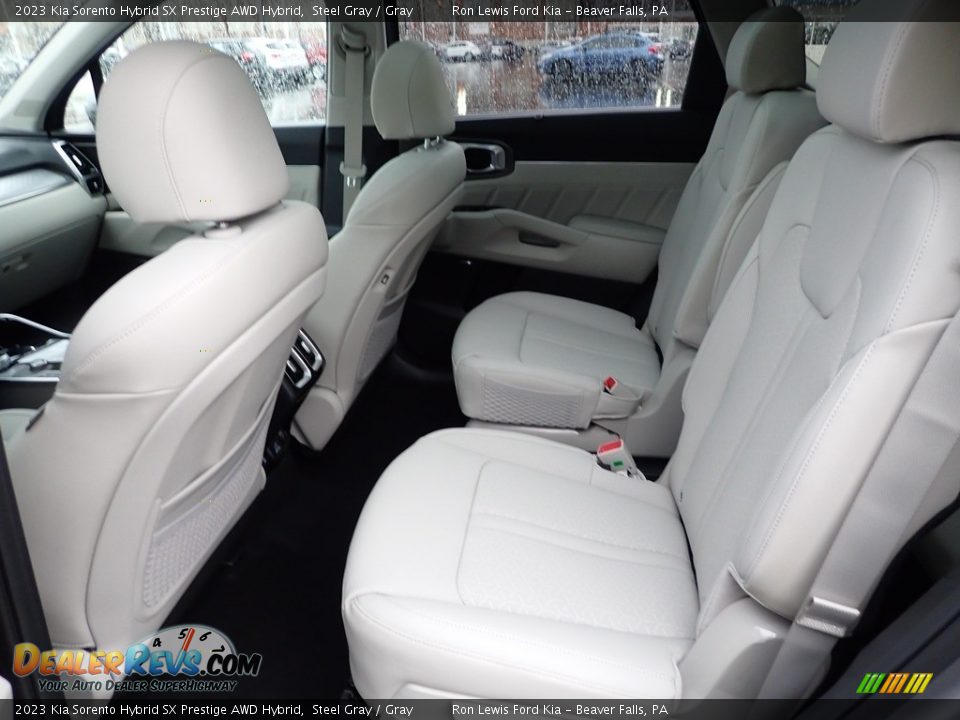 Rear Seat of 2023 Kia Sorento Hybrid SX Prestige AWD Hybrid Photo #12