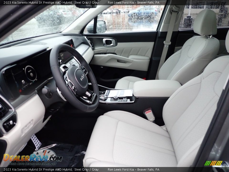 Gray Interior - 2023 Kia Sorento Hybrid SX Prestige AWD Hybrid Photo #14