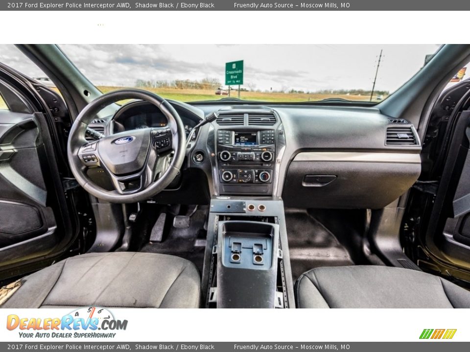 Dashboard of 2017 Ford Explorer Police Interceptor AWD Photo #26