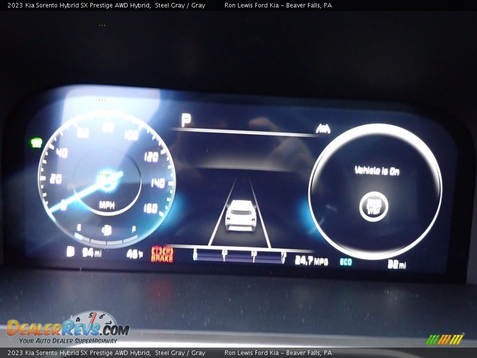 2023 Kia Sorento Hybrid SX Prestige AWD Hybrid Gauges Photo #17