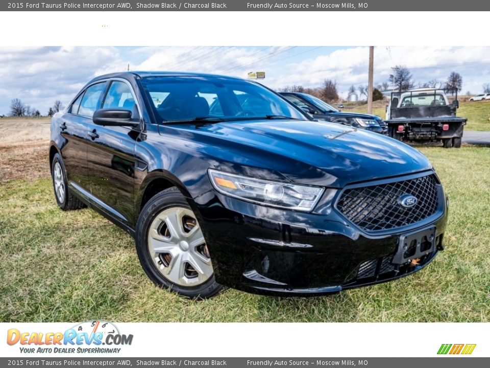 Front 3/4 View of 2015 Ford Taurus Police Interceptor AWD Photo #1