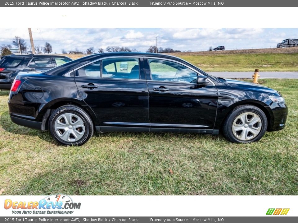 Shadow Black 2015 Ford Taurus Police Interceptor AWD Photo #3