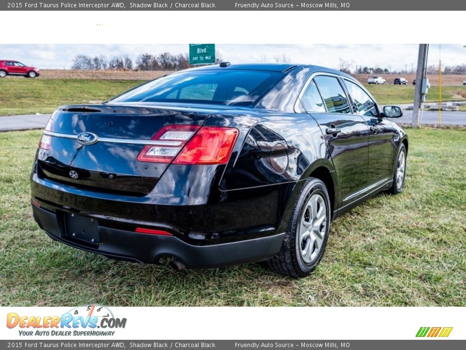 2015 Ford Taurus Police Interceptor AWD Shadow Black / Charcoal Black Photo #4