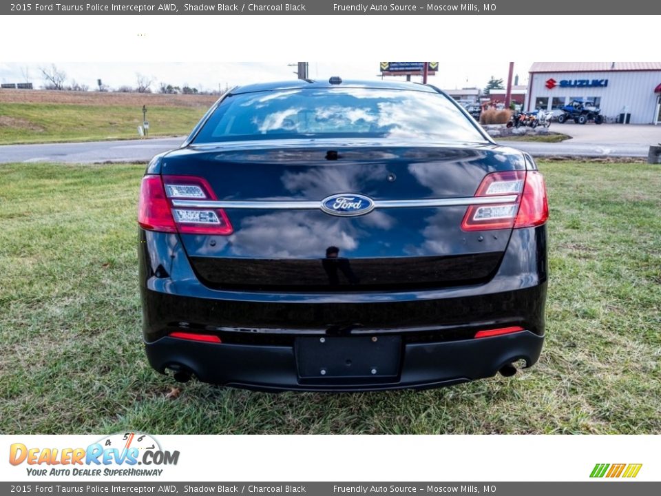 2015 Ford Taurus Police Interceptor AWD Shadow Black / Charcoal Black Photo #5